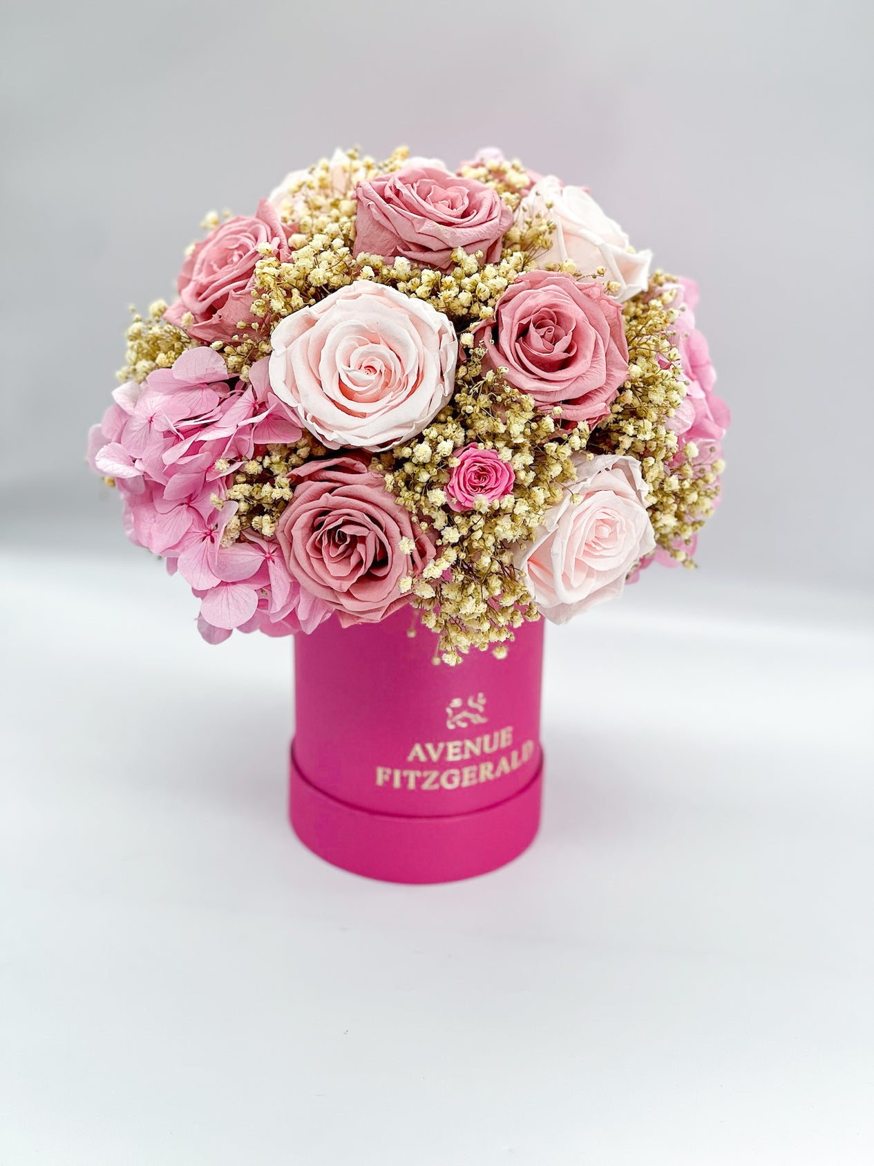 Adorable Hortensia x Rozen Fuchsia