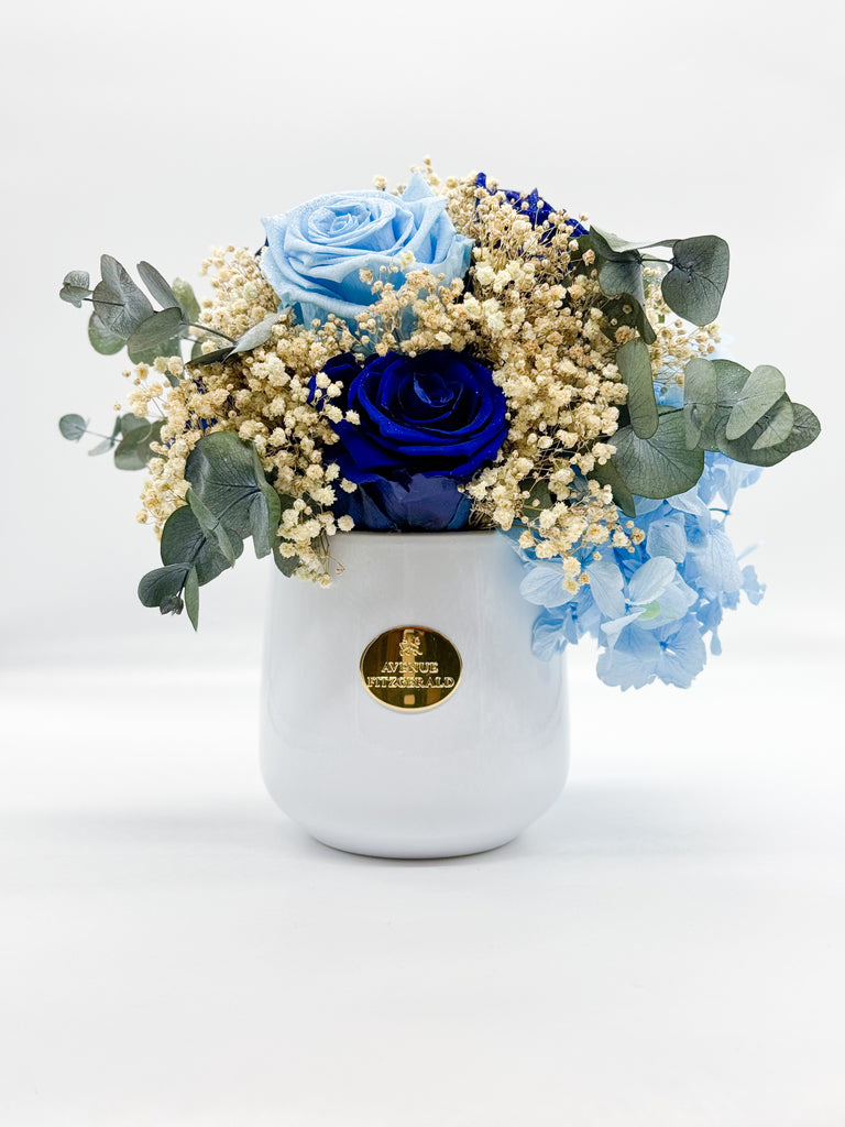 Sparkle Vase Blue