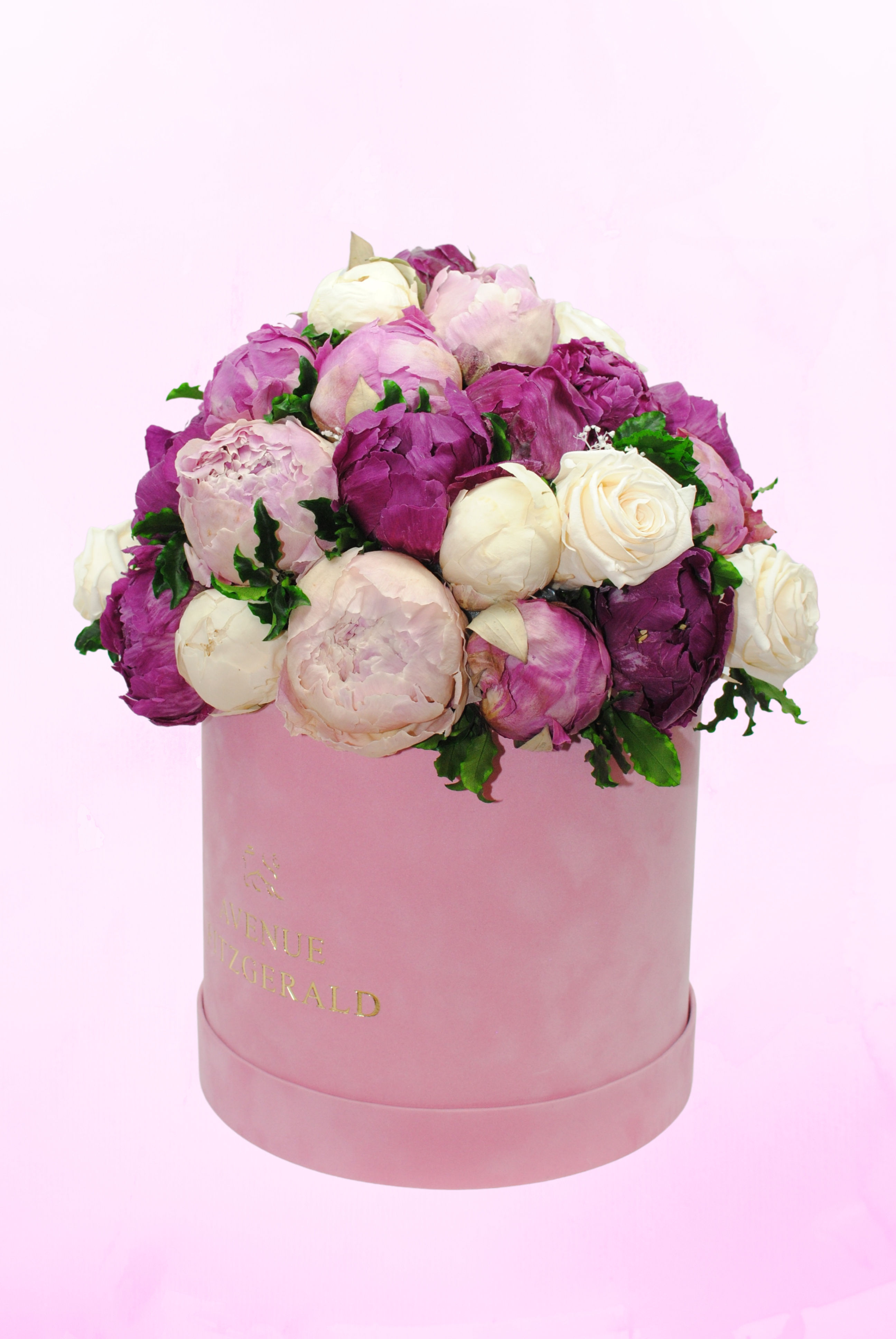 Vers Boeket Pioenrozen - Handgemaakt Elegant Bloemstuk Met Volgende Dag Levering - Ideaal Voor Verjaardag, Bruiloft Of Condoleance (Groot)