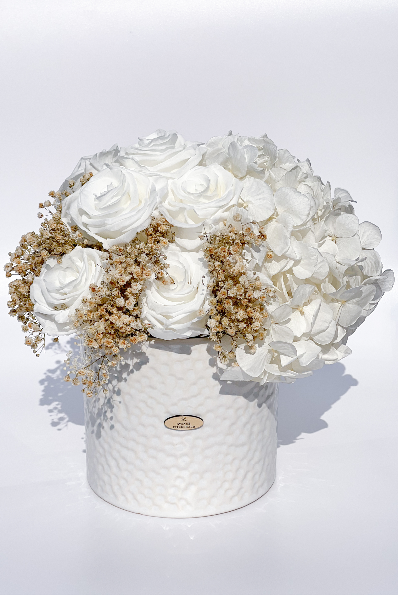 Adorable Hydrangea x White Rose