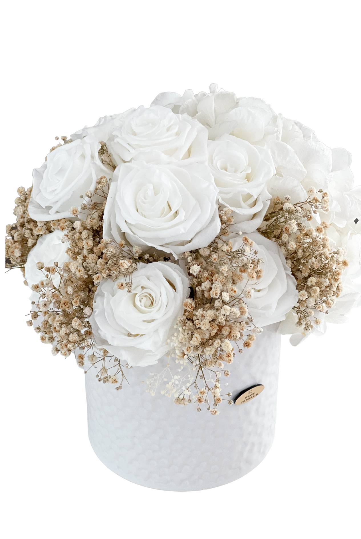 Adorable Hydrangea x White Rose