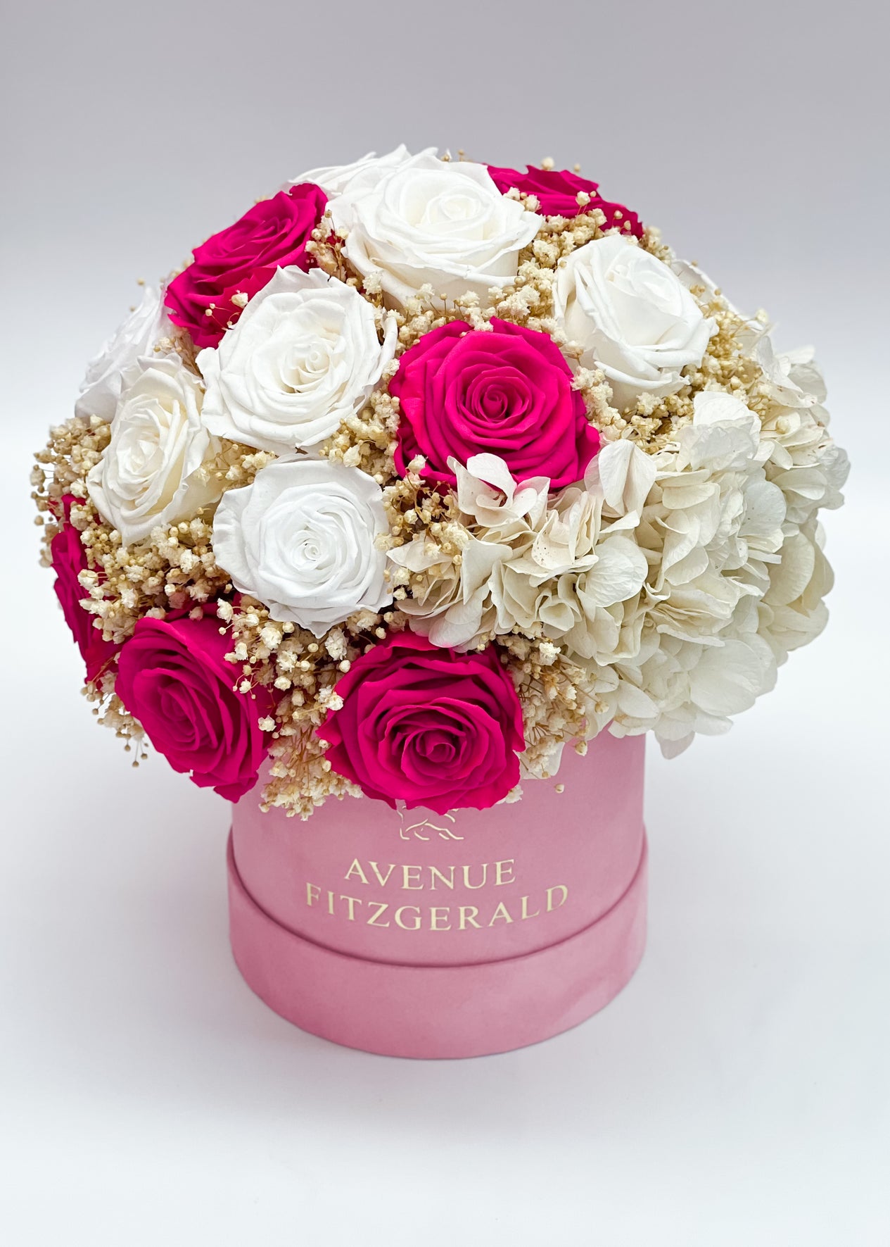 Bouquet Hortensia x Roses