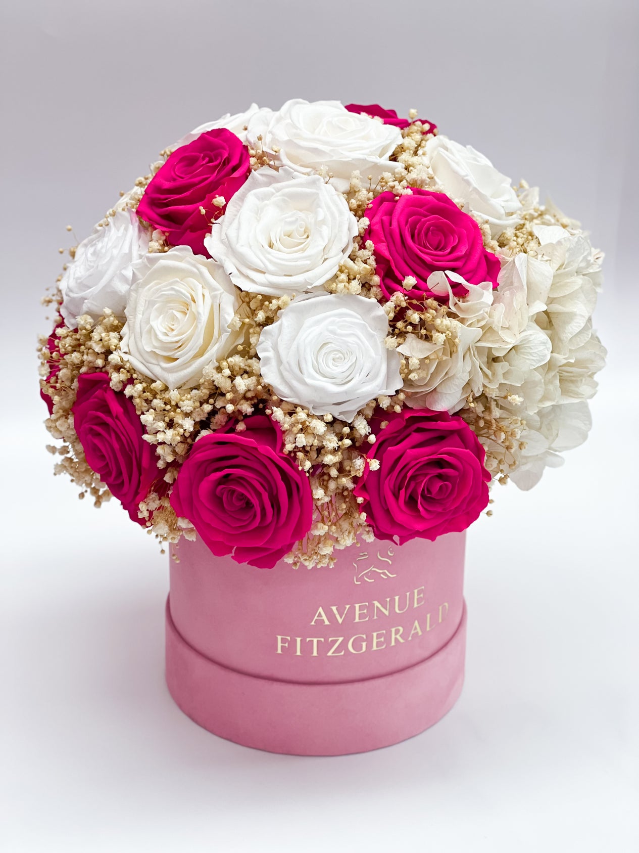 Bouquet Hortensia x Roses