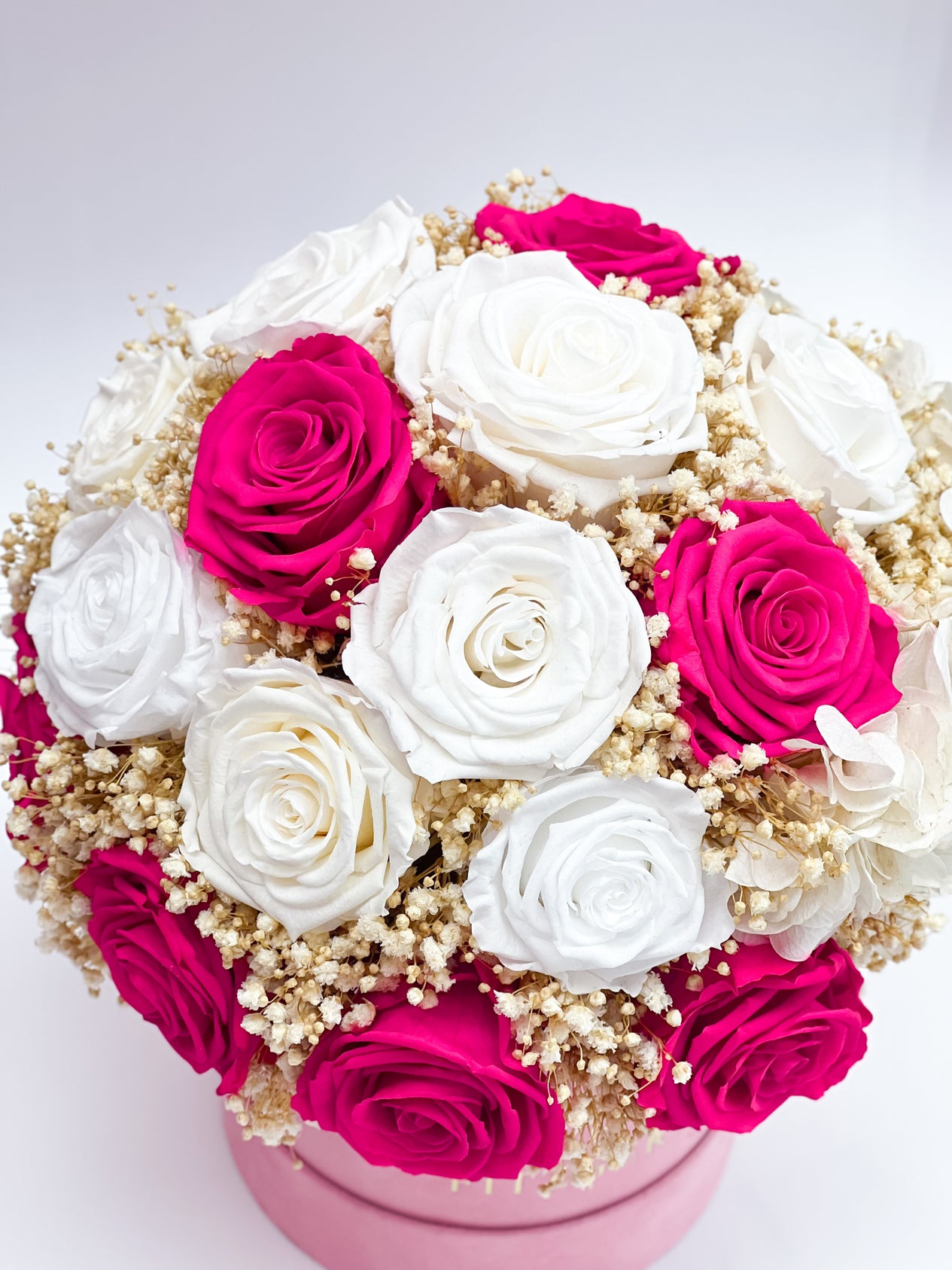 Bouquet Hortensia x Roses